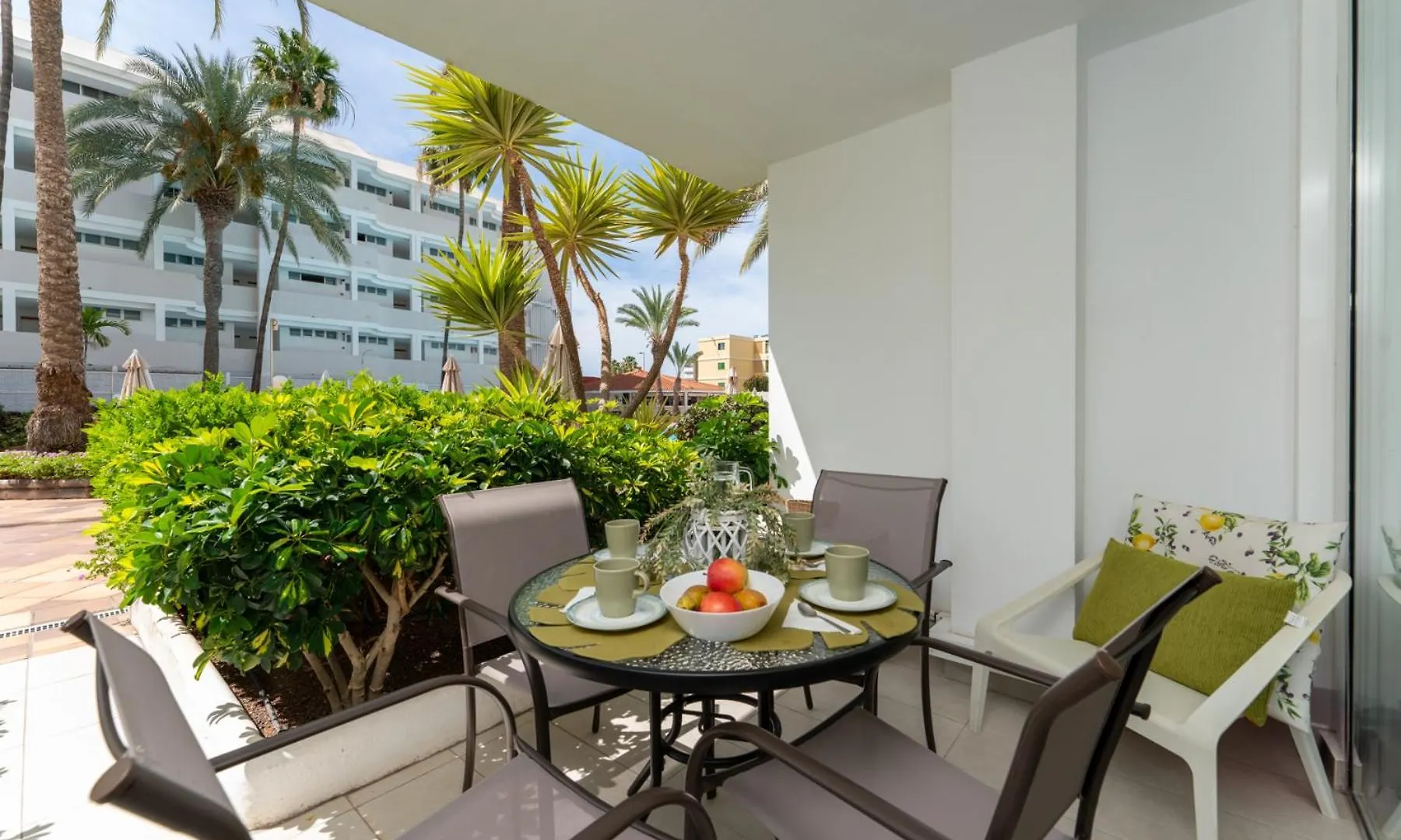 Beach Exclusive Apartment With Terrace - Pool View - Jacuzzi View San Bartolome de Tirajana